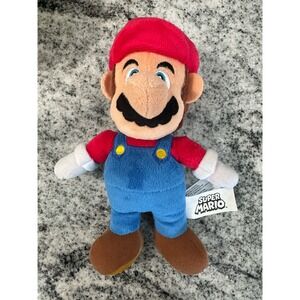 Nintendo Super Mario Bros. Mario Stuffed Plush Doll Toy‎ 10"